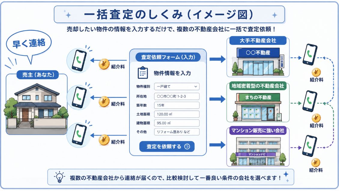 一括査定で電話が増える仕組み