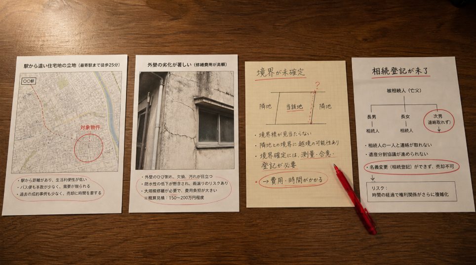 空き家が売れない理由と放置するリスク