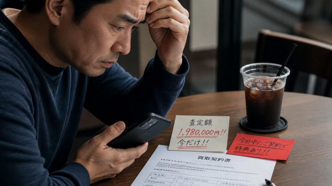 買取を装う悪徳業者の手口と具体的な対策