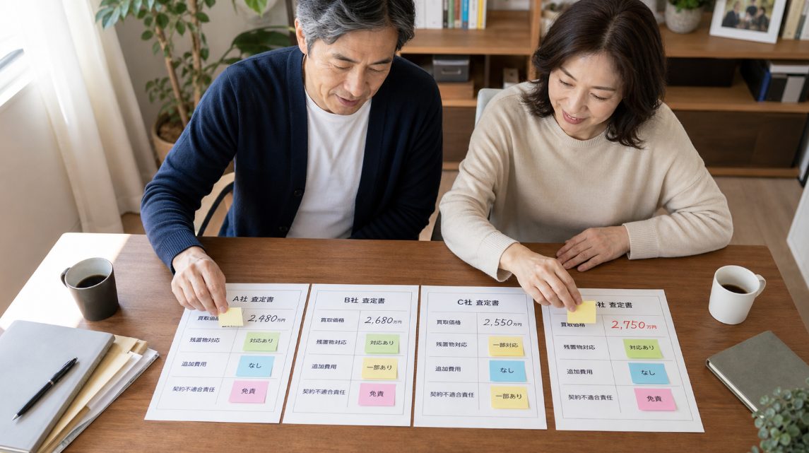 複数の業者へ査定依頼を比較する重要性