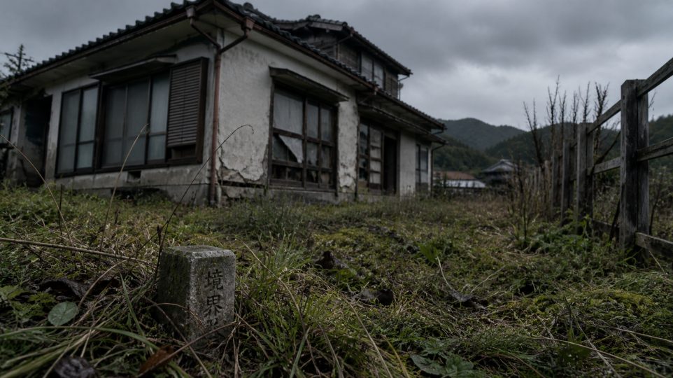 古い家屋の老朽化と境界未確定の問題