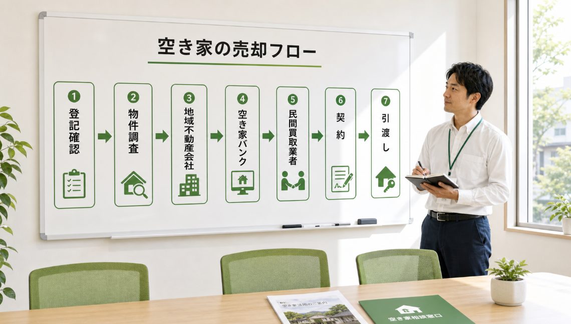 田舎の空き家を売却する現実的な方法
