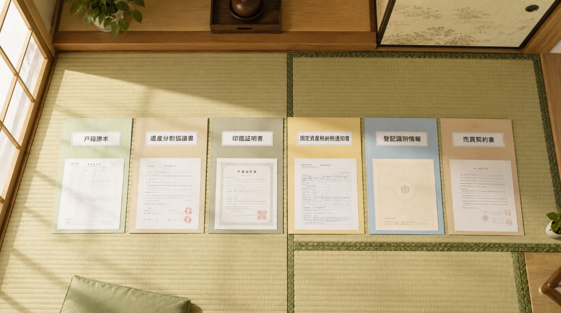 実家売却の必要書類リストと取得方法