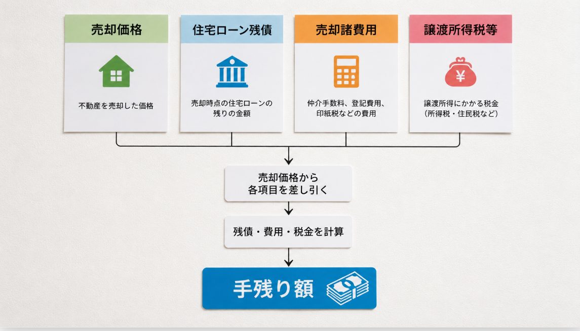 不動産売却の手残り計算の基本知識