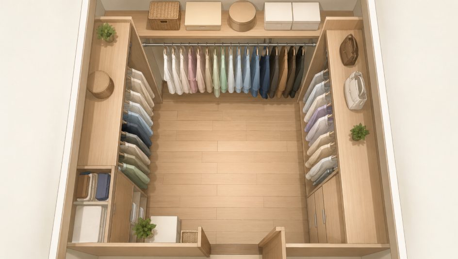 収納力と生活感の見せ方