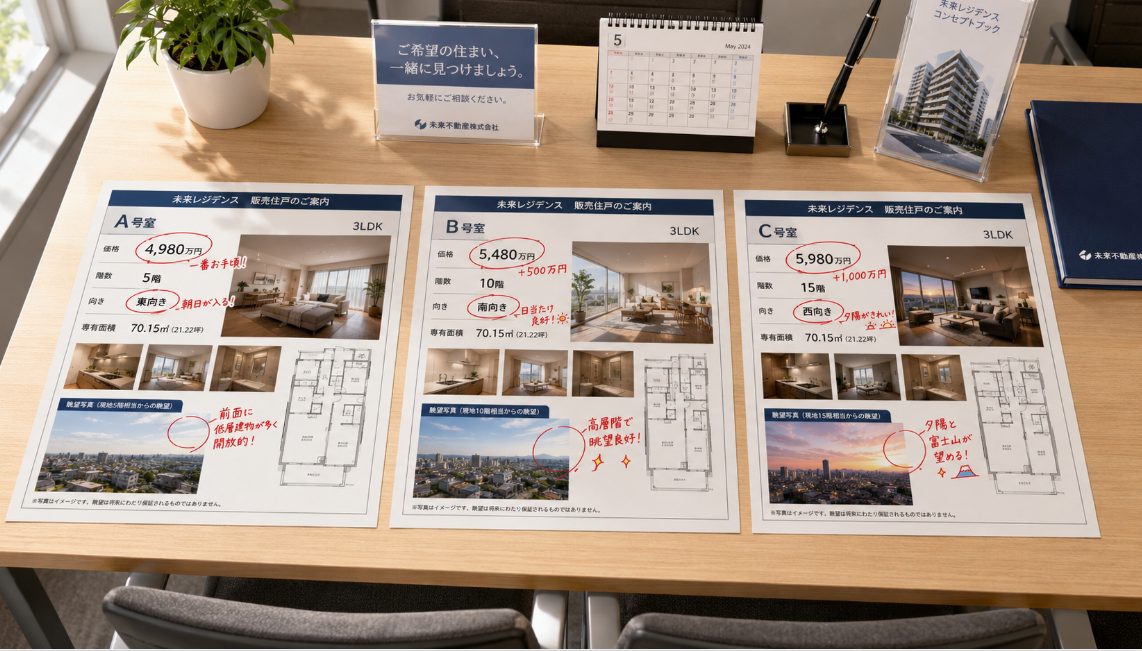 同一マンション内の競合が与える影響