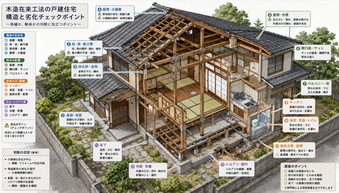解体して売るべきかの判断基準