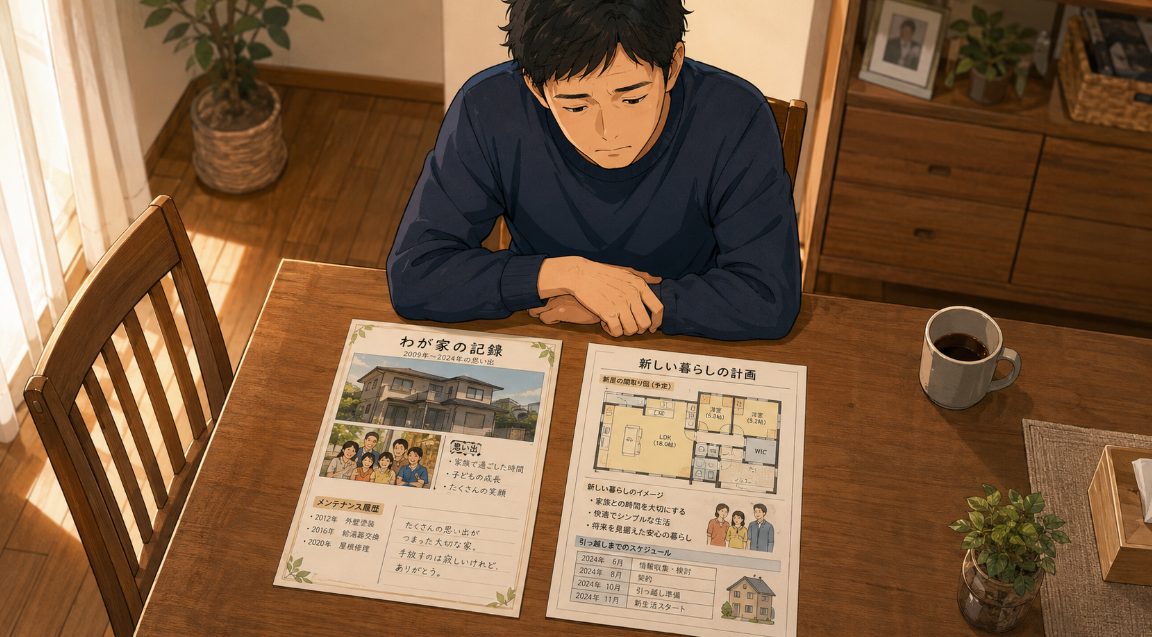 愛着ある家を手放す理由と寂しさ