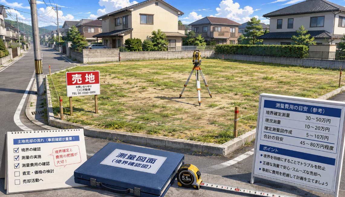 土地売却測量費用の相場と安く抑える注意点を解説