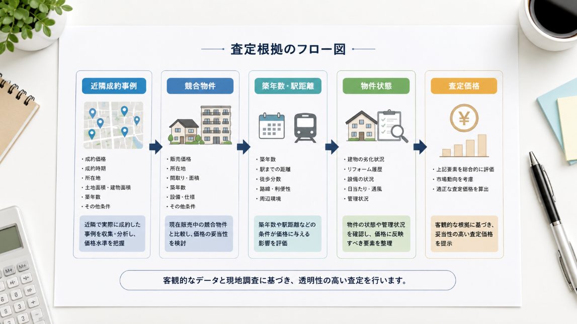 査定根拠の客観性を確認する
