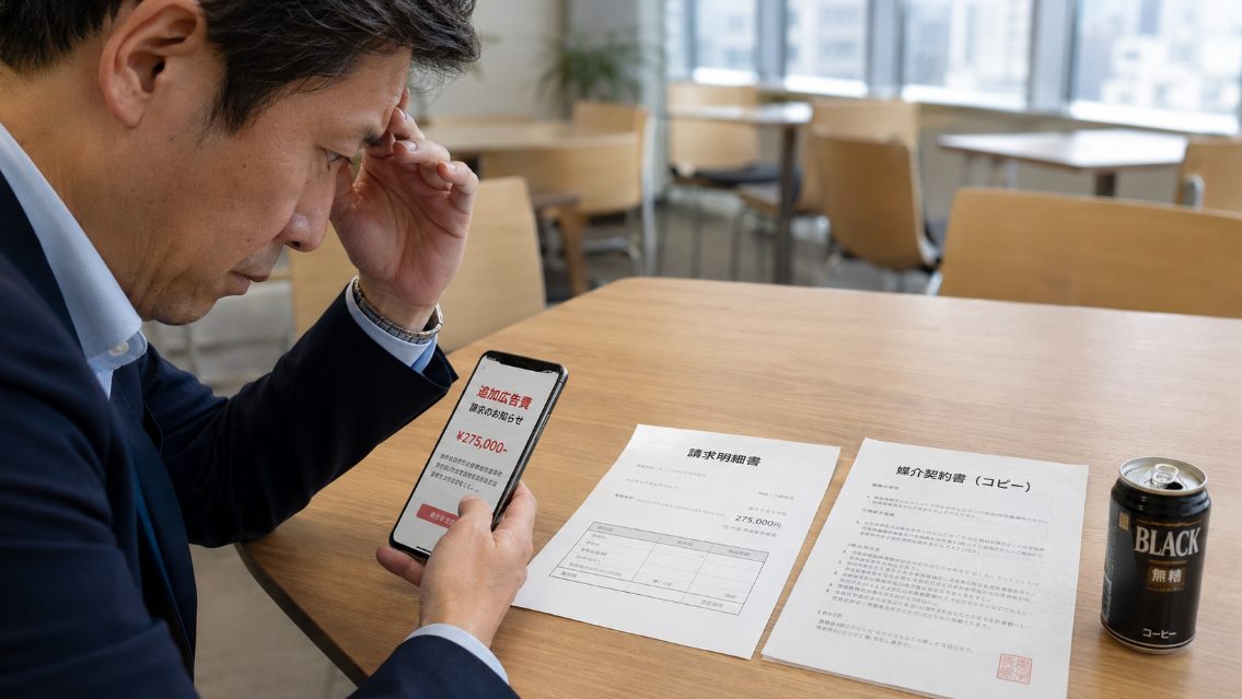 広告費の不当な請求と例外条件