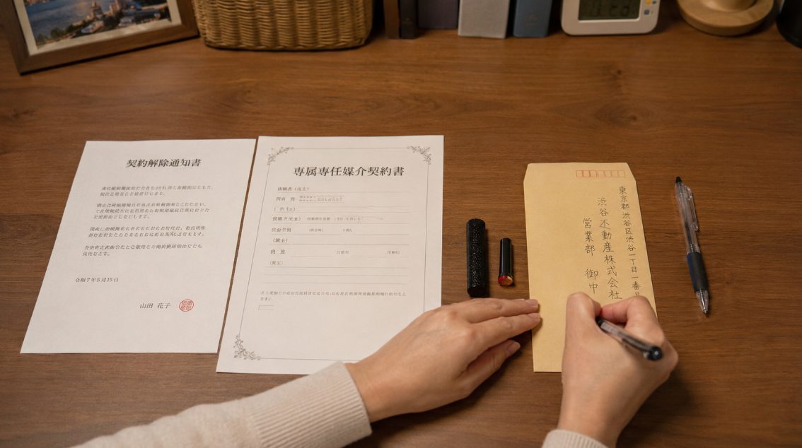 解除通知書の書き方と必須項目のテンプレート