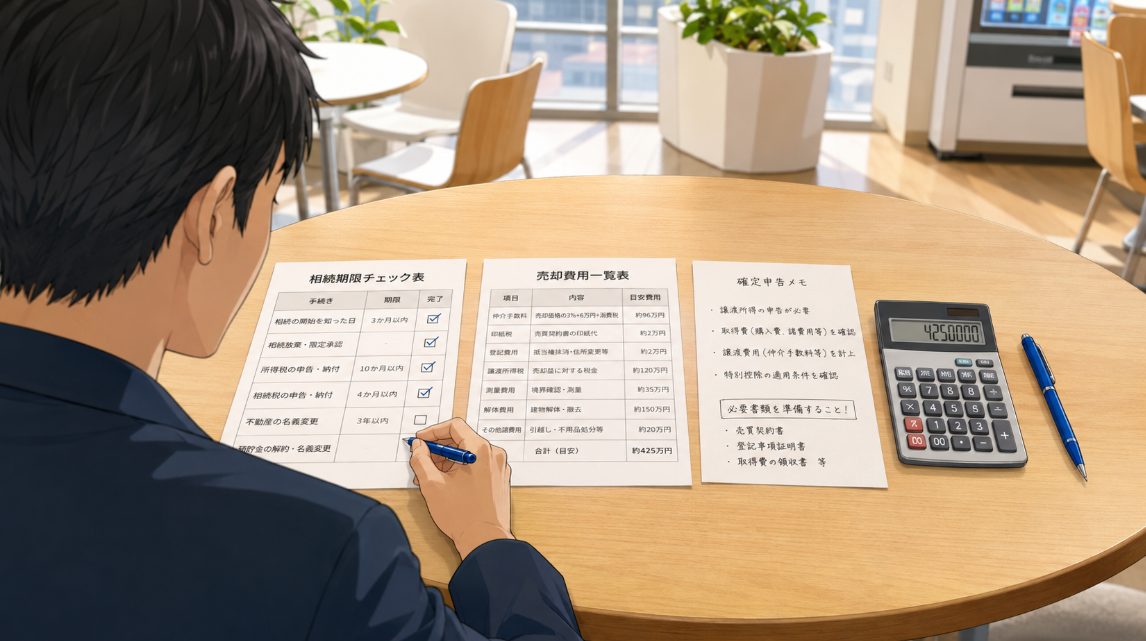売却時にかかる費用の全体像