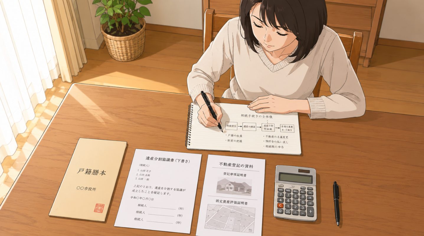 相続手続きと売却後の期限一覧