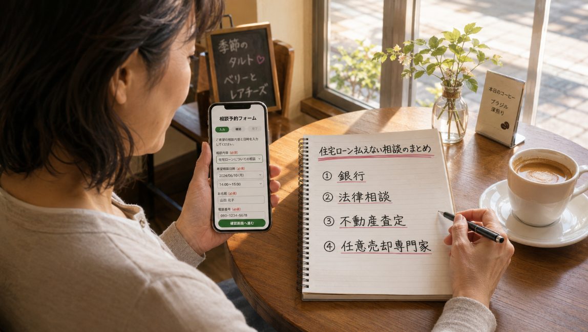住宅ローン払えない相談のまとめ
