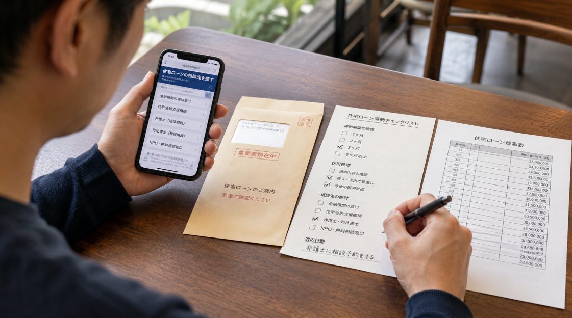 住宅ローン滞納何ヶ月か確認して取るべき行動まとめ