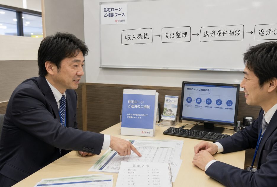 滞納前に金融機関へ条件変更を相談する