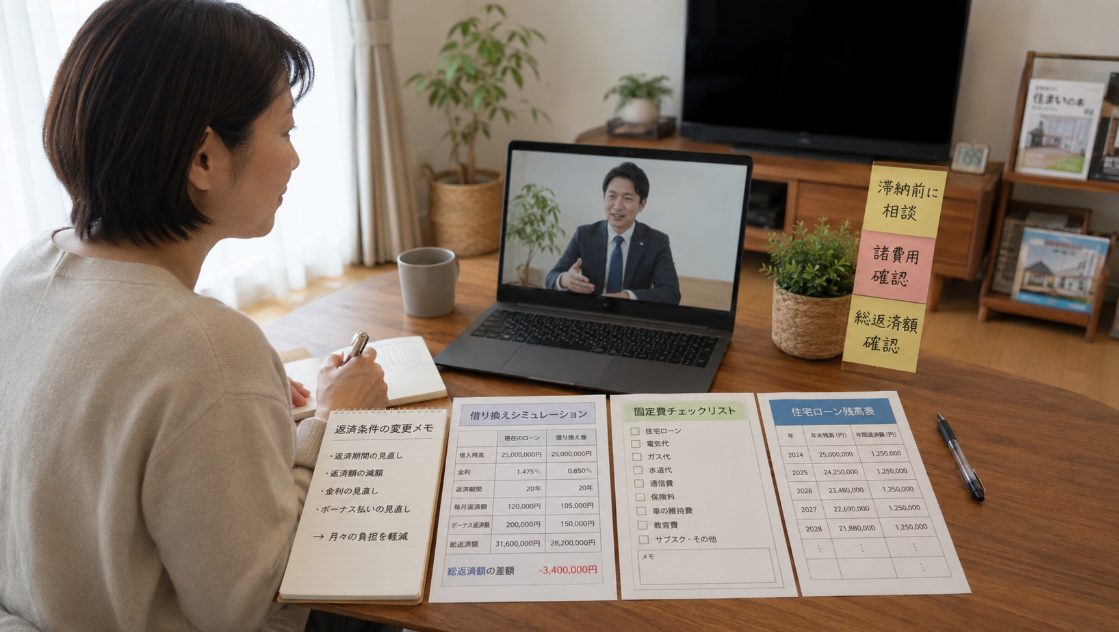 住宅ローン返済額を減らす方法まとめ