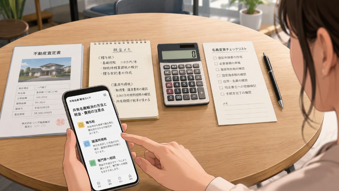 贈与税や譲渡所得税に注意するケース