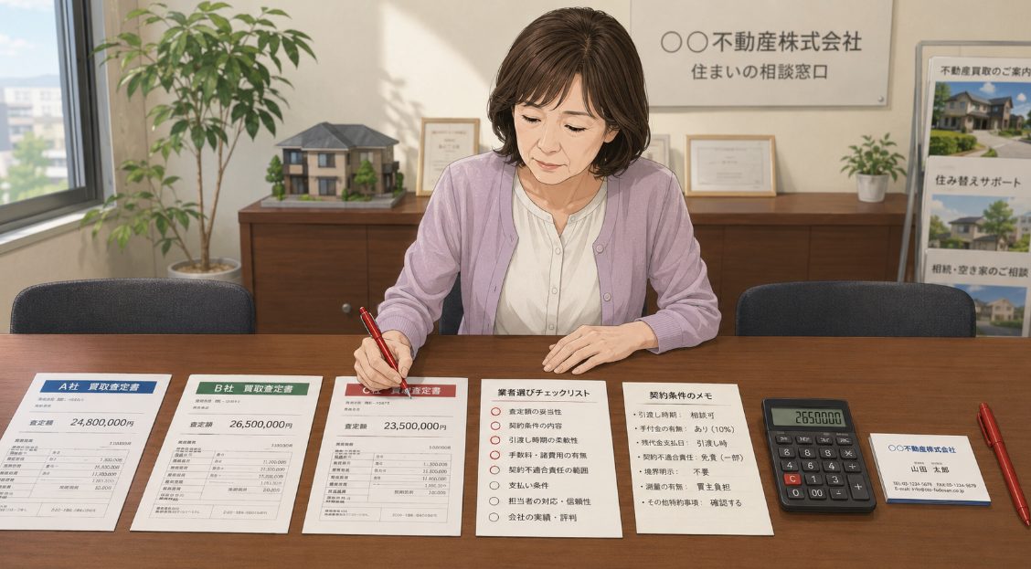 買取業者を選ぶときのチェックポイント