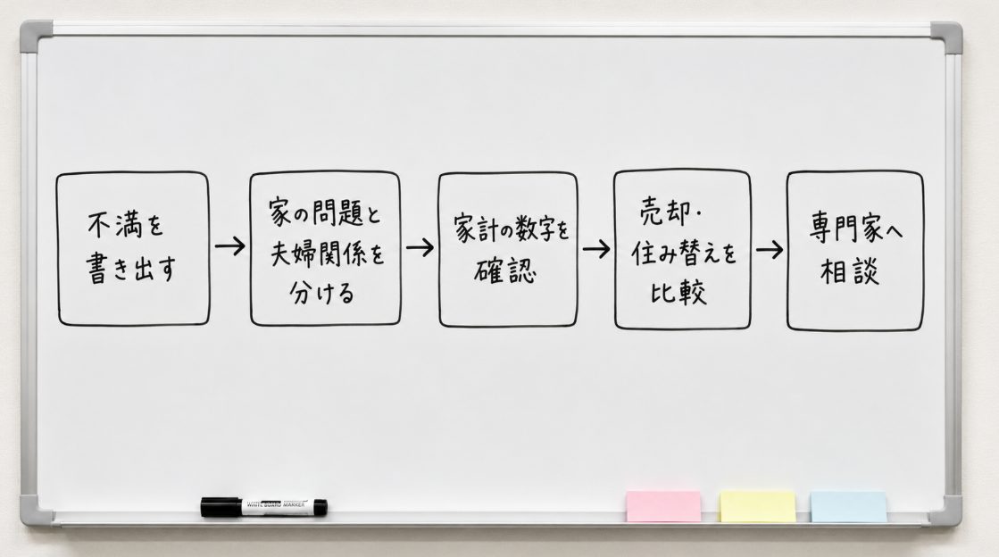 マイホームで意見が合わず離婚を考えた時の対処法