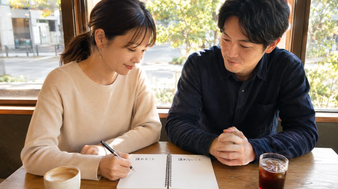 夫婦で話し合う前に整理しておくこと