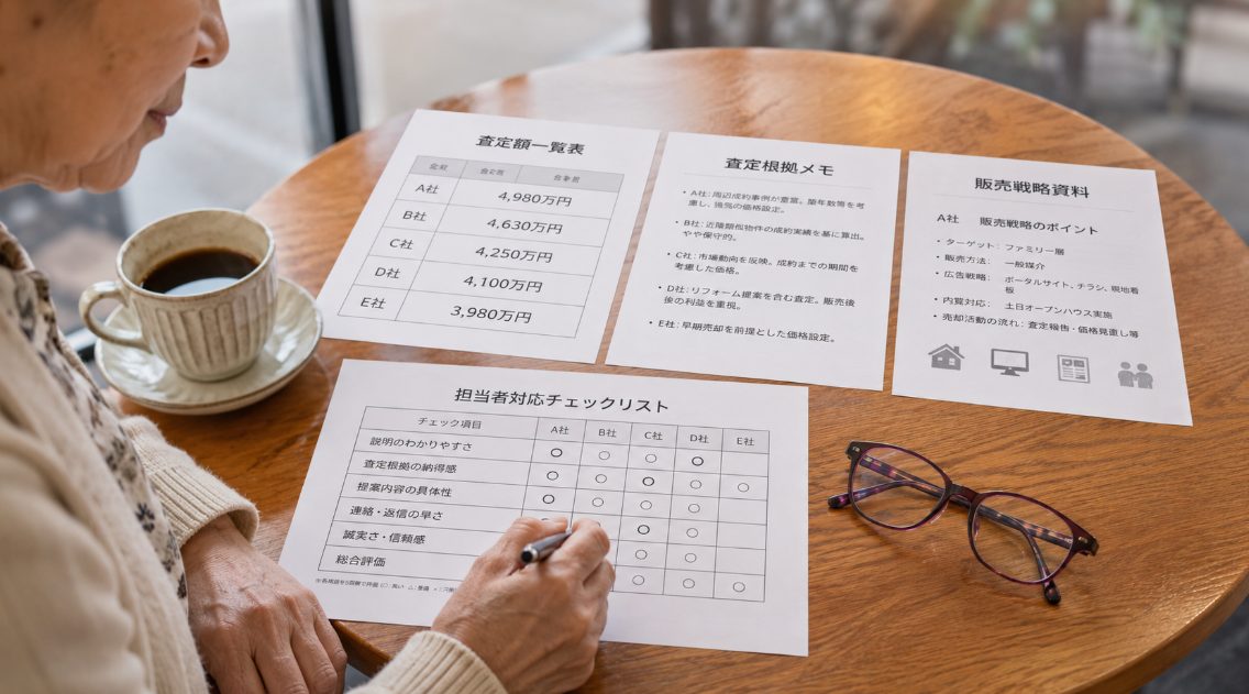 査定額だけで会社を選ばない