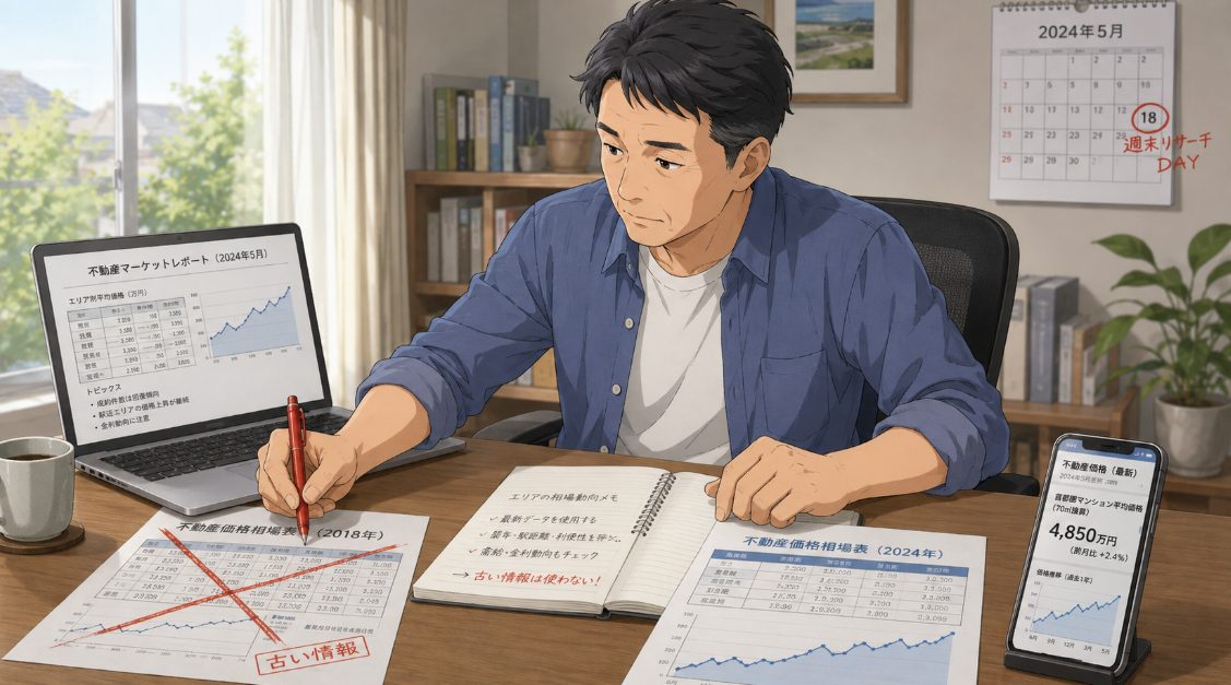 古い情報を使わない