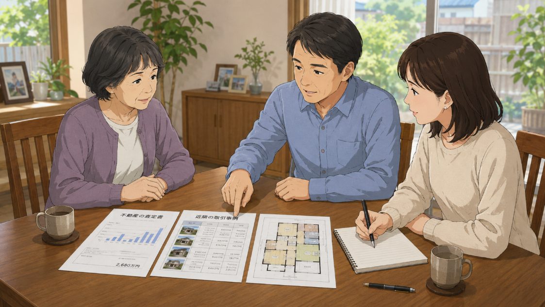 家族や相続人との話し合いに使う