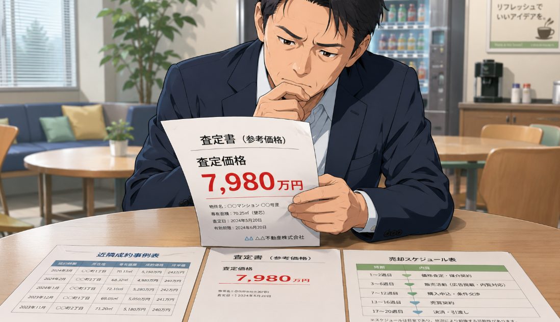 査定額は売却保証額ではない