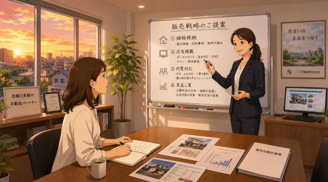 査定後は販売戦略まで比較する