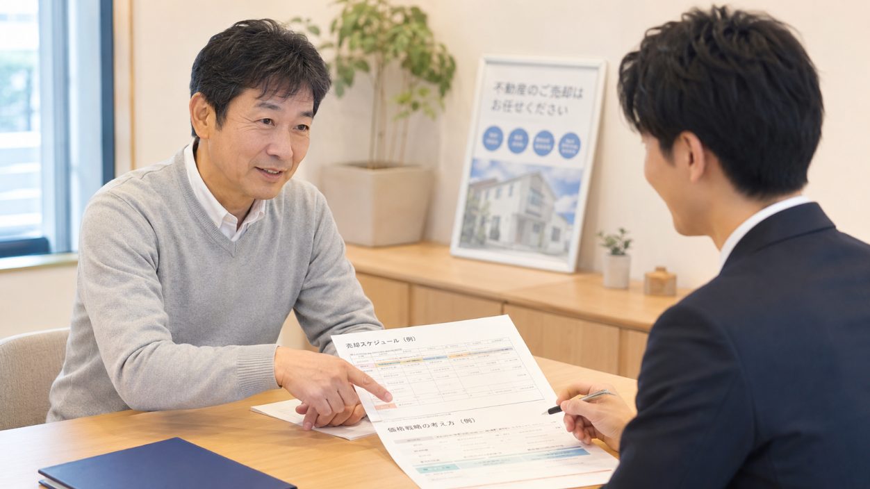 売却期限に合わせて価格戦略を選ぶ