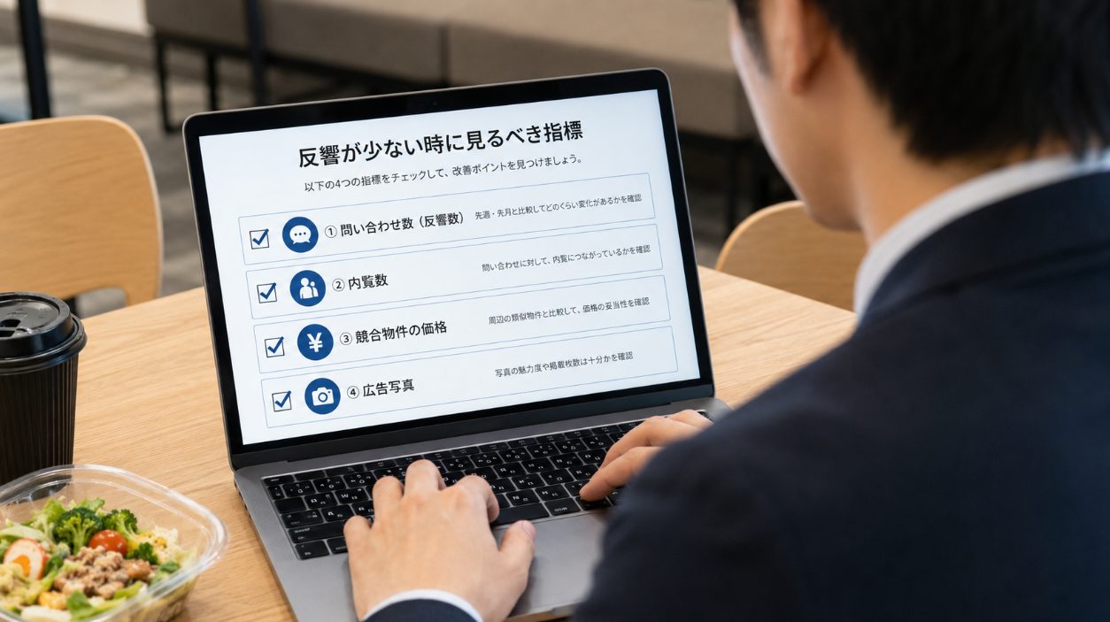 反響が少ない時に見るべき指標