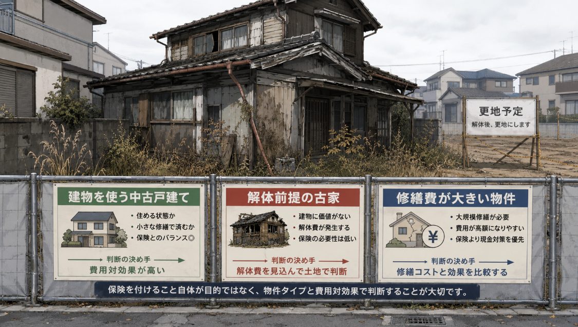 無理に使わなくてもよい物件