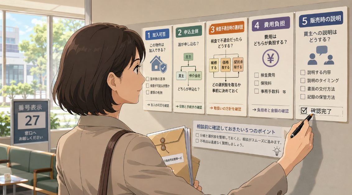 不動産会社に確認すべきポイント