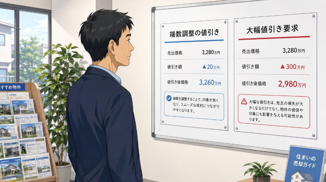 買付値引きはどこまでが目安か