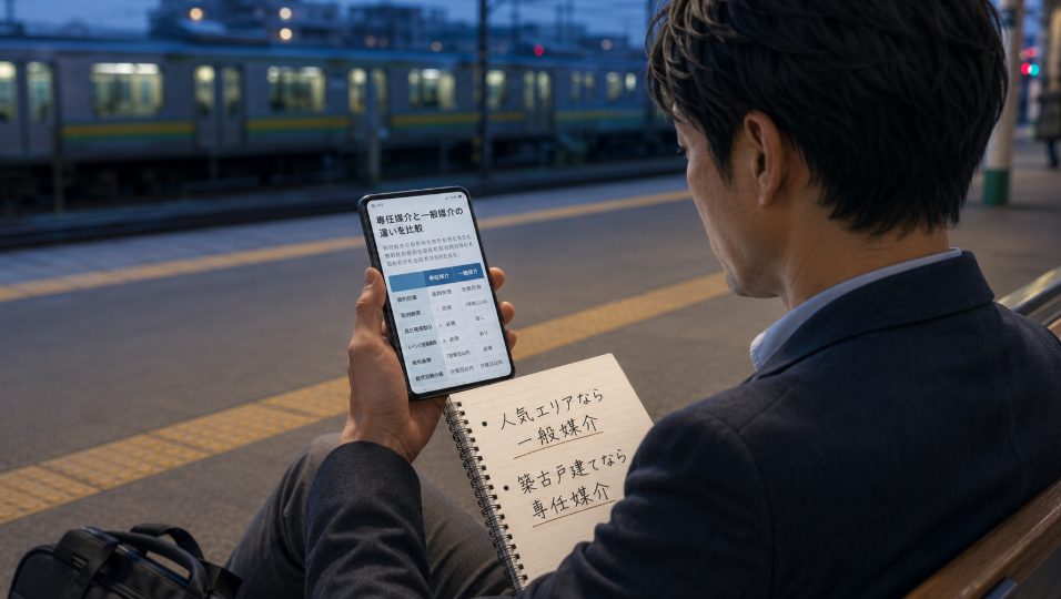 専任媒介と一般媒介はどっちを選ぶべきか