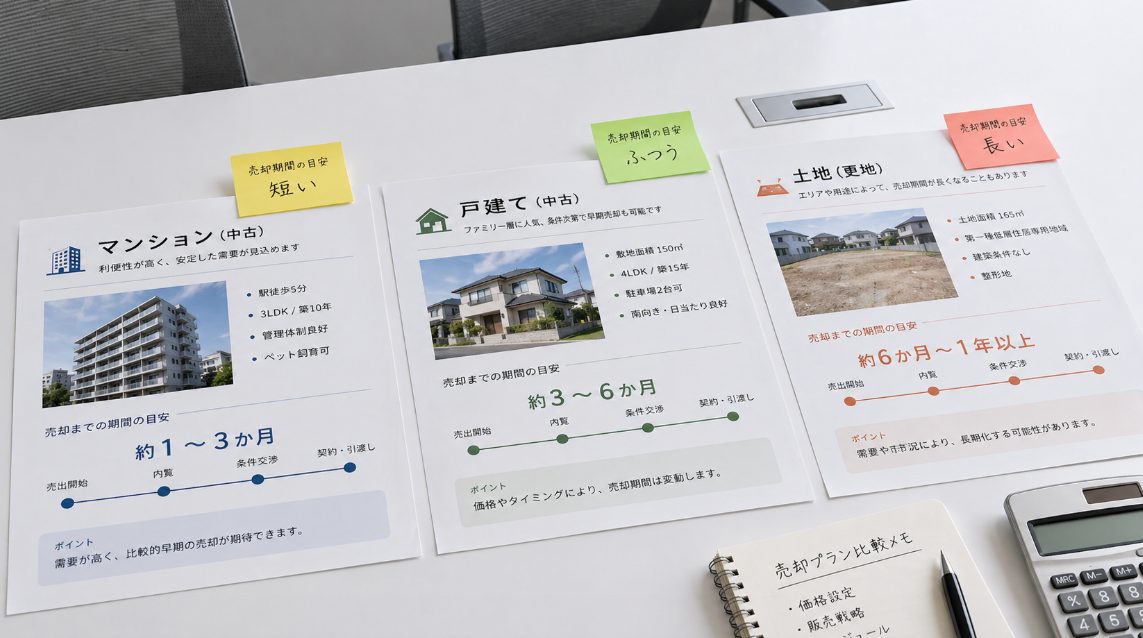 完了までにかかる期間の目安