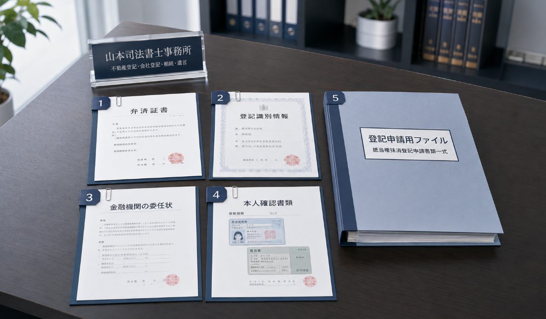 抵当権抹消登記に必要な書類と取得先