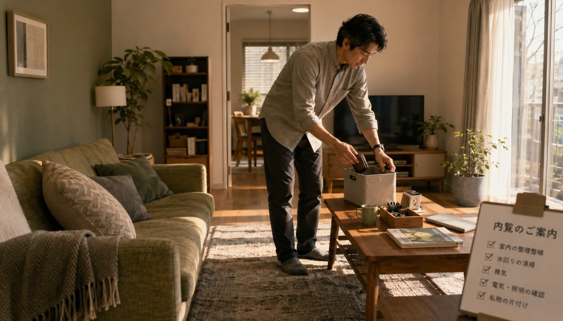 住みながら売る場合の内覧対応