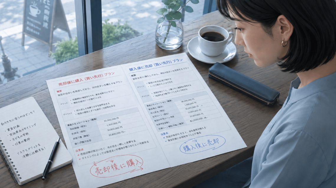 住み替えは売り先行と買い先行のどちらがよいか