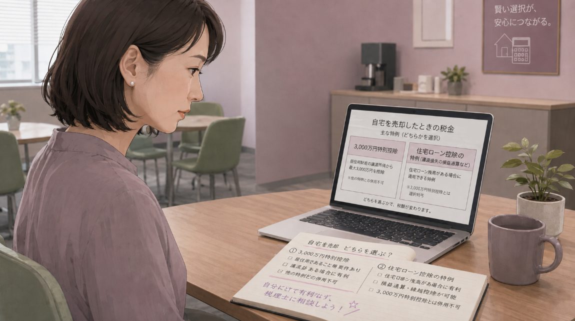 3,000万円特別控除と住宅ローン控除の注意点