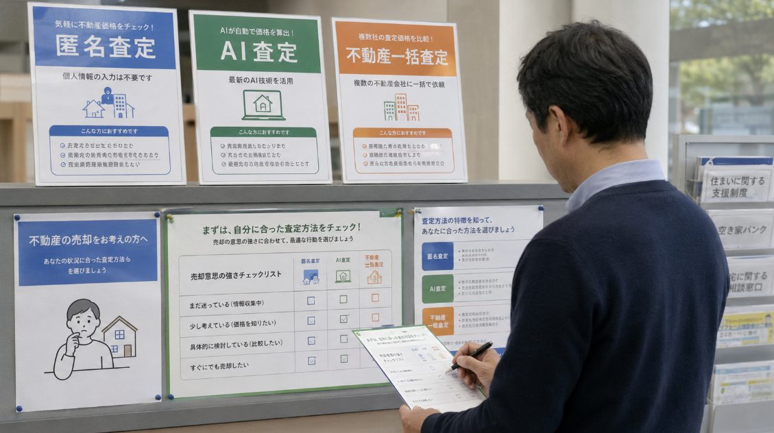 まだ売らない人は匿名査定やAI査定も検討する