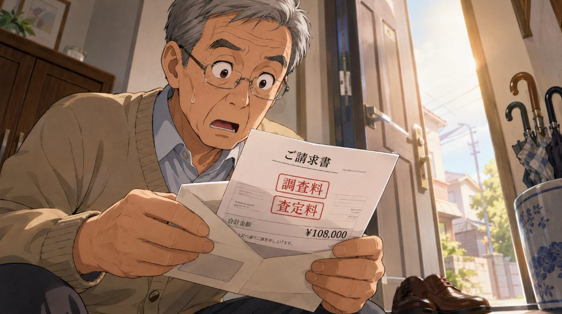 査定後に費用を請求されるトラブル