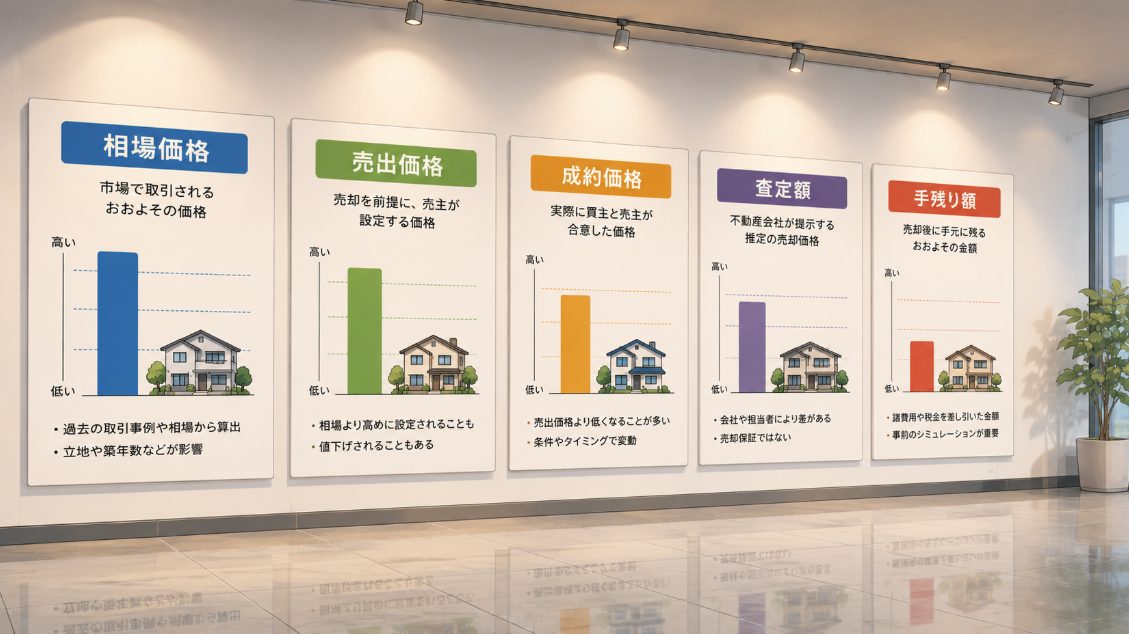 家の価値を調べるときに知っておきたい価格の違い