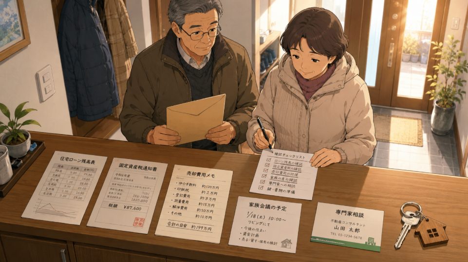 家の価値を調べた後に整理しておきたいこと