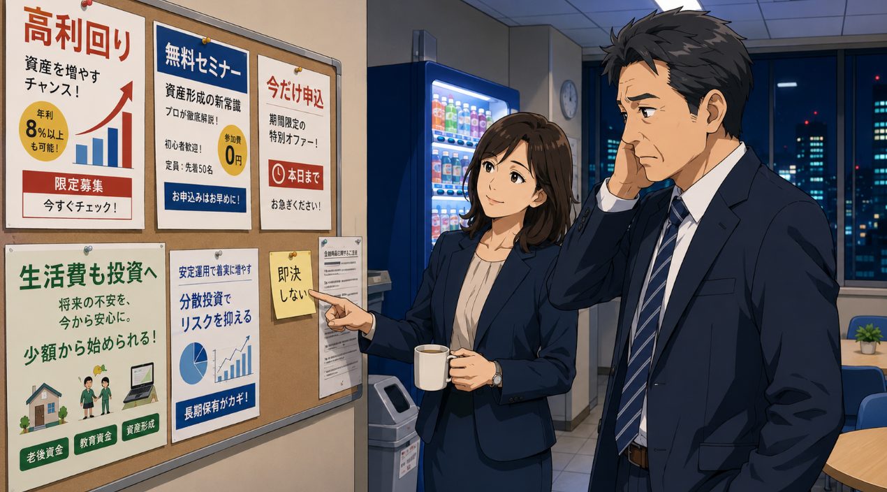 40代の資産形成で避けたい行動