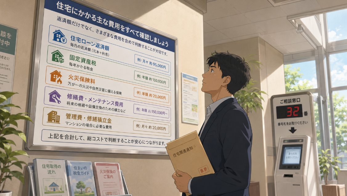 住宅ローンは毎月返済額だけで判断しない