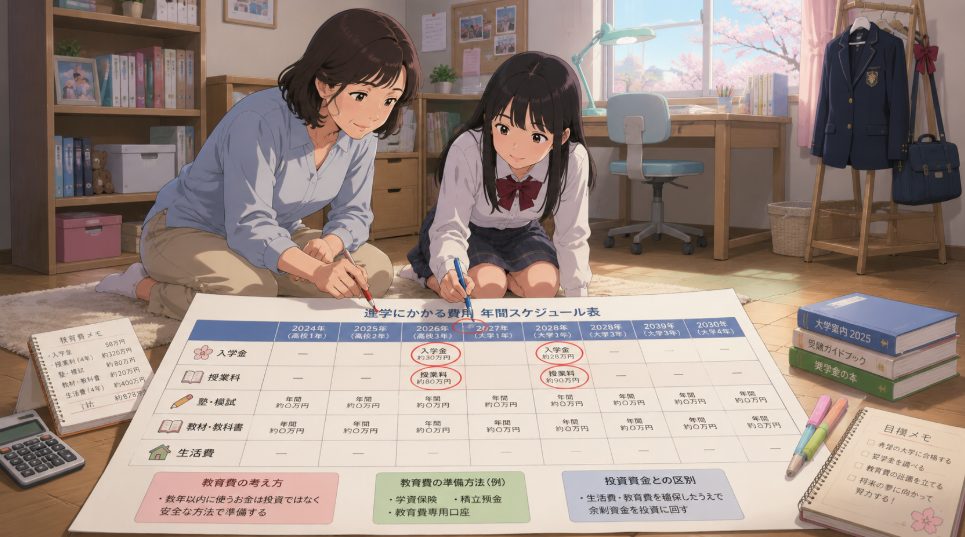 教育費は数年単位で見える化する