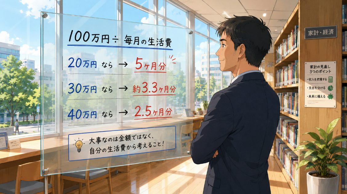 生活防衛資金は何か月分必要か